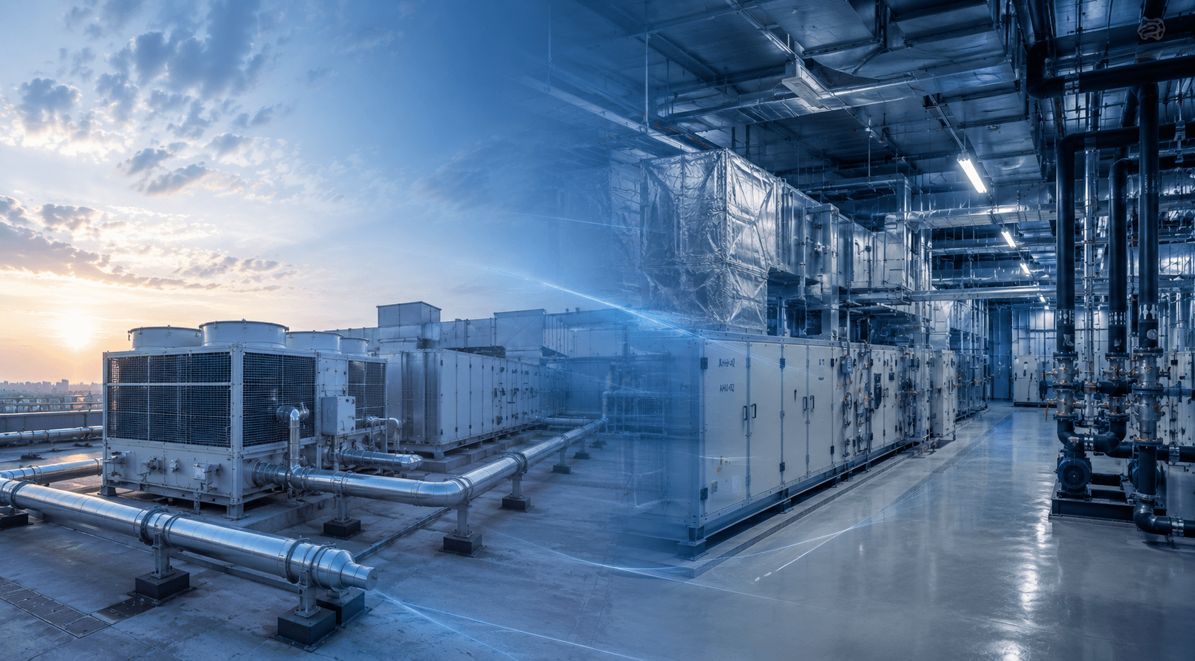 Endüstriyel mekanik HVAC ve iklimlendirme — Enerjiplus
